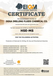 Dena Drilling Fluids Chemical Co HSE QM5937952